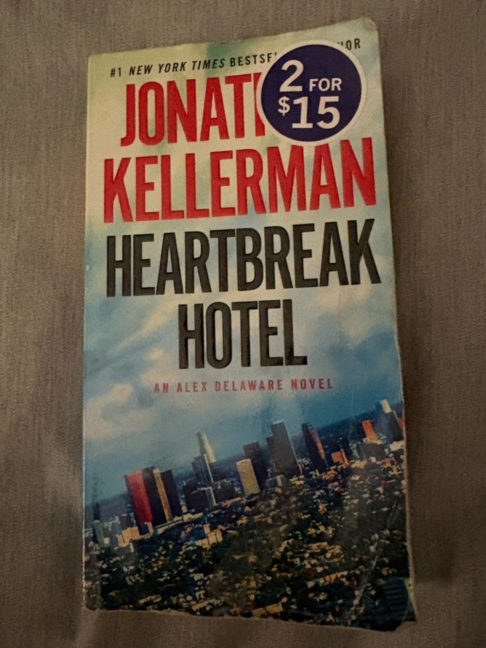 Jonathan Kellerman "Heartbreak Hotel" Paperback